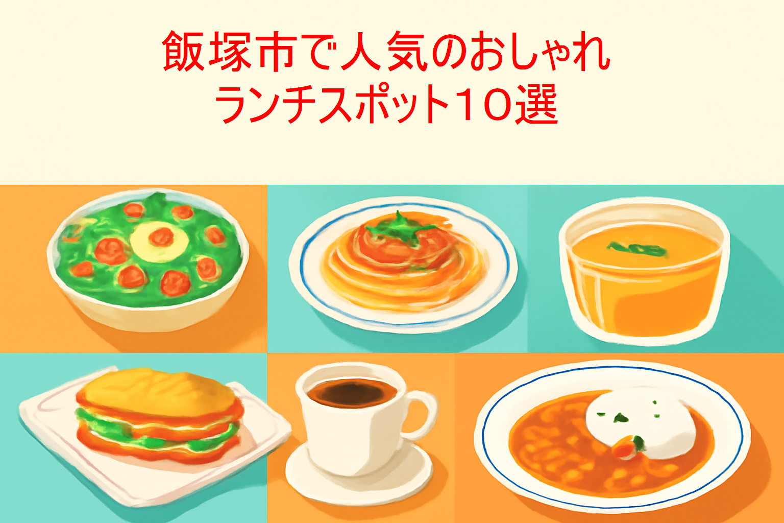 飯塚市で人気のおしゃれランチスポット10選