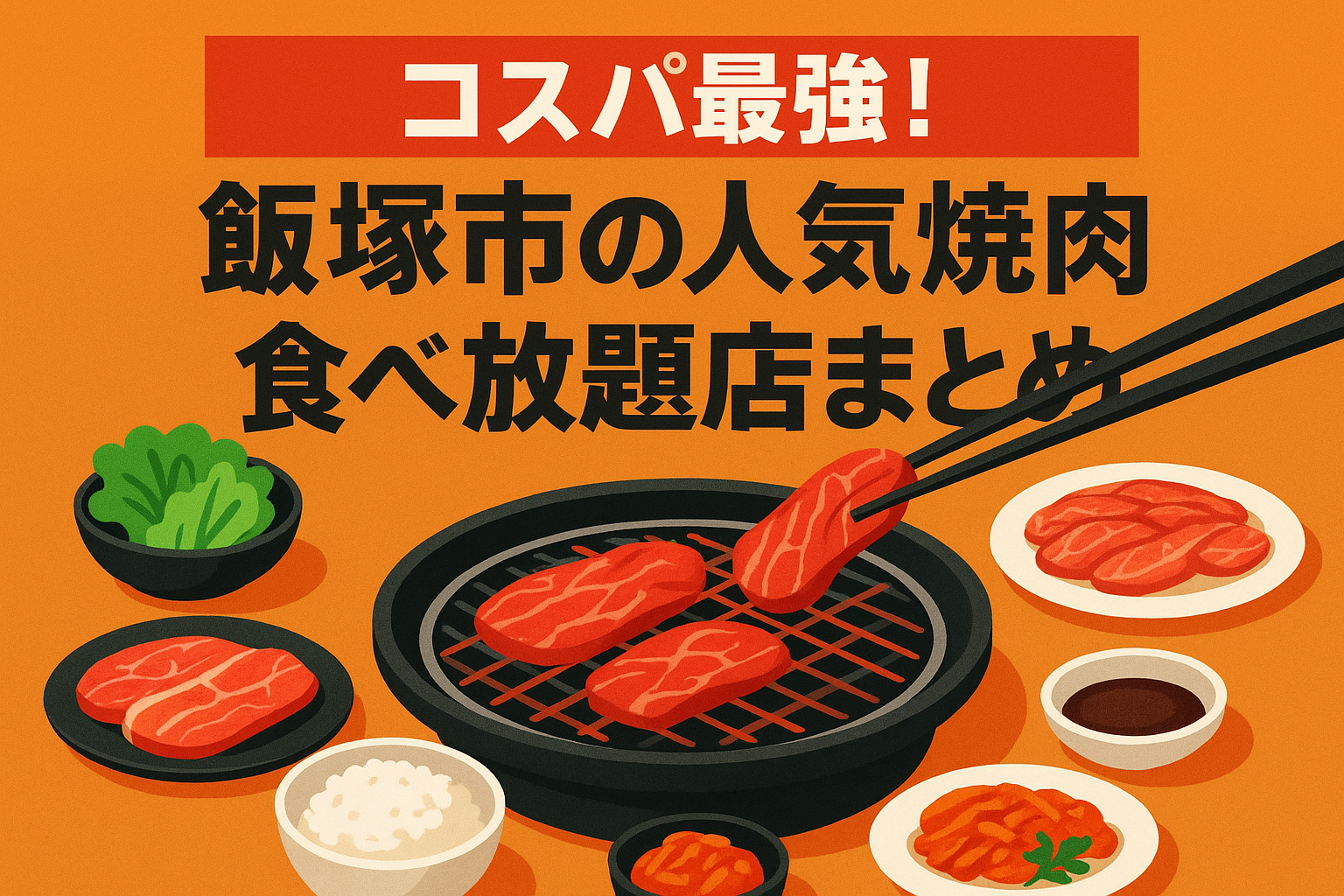 コスパ最強！飯塚市の人気焼肉食べ放題店まとめ