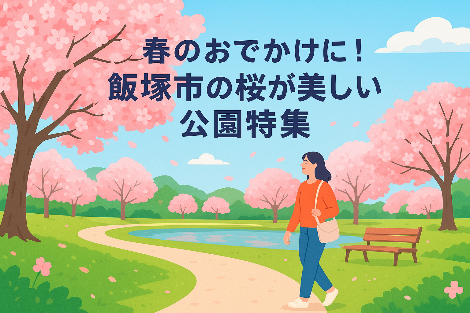 春のおでかけに！飯塚市の桜が美しい公園特集