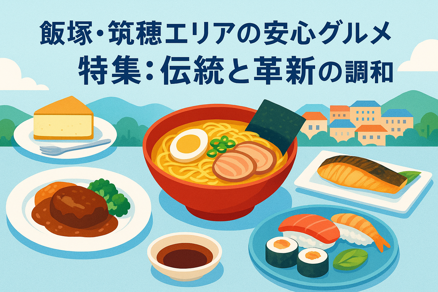 飯塚・筑穂エリアの安心グルメ特集：伝統と革新の調和